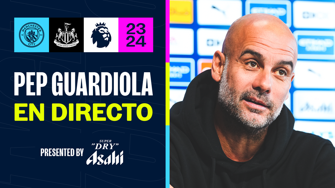 City v Newcastle: rueda de prensa