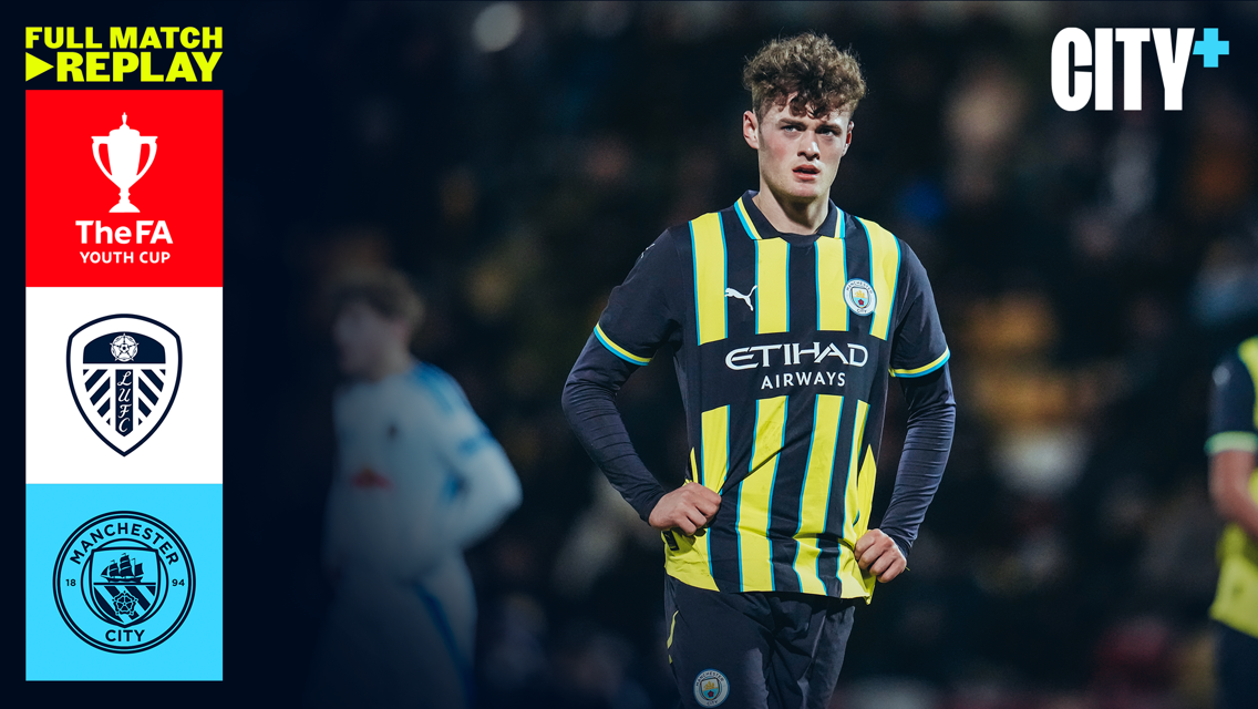 Full-match replay: Leeds United v City - FA Youth Cup