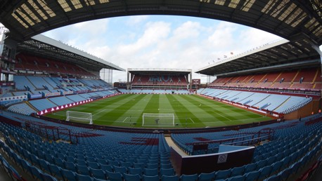 Aston Villa v City: Ticket Information