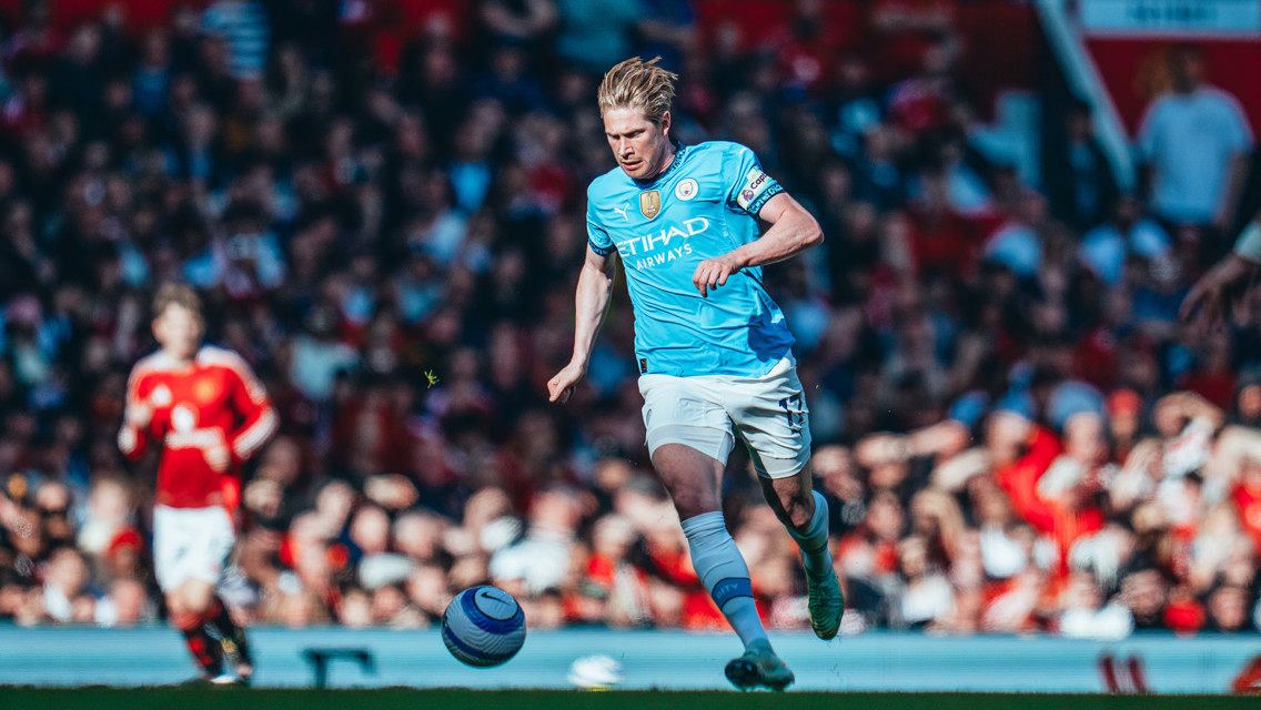 KING KEV: Charging forward.
