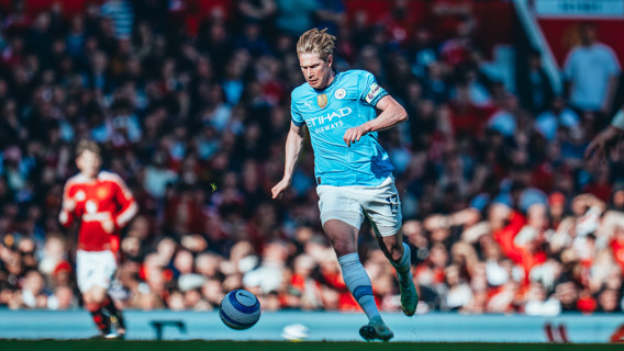 KING KEV: Charging forward.