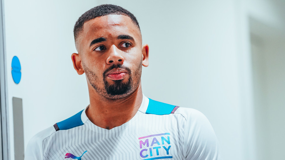 FOCUSING UP : Here's hoping for another four-goal haul from Gabriel Jesus!