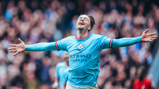 SUPER JACK: Grealish celebrates the goal.
