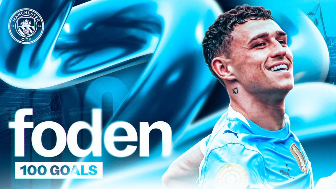 Watch: Foden’s journey to 100 City goals
