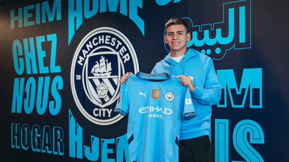 GLOBAL CITY : Echeverri gets familiar with his new home
