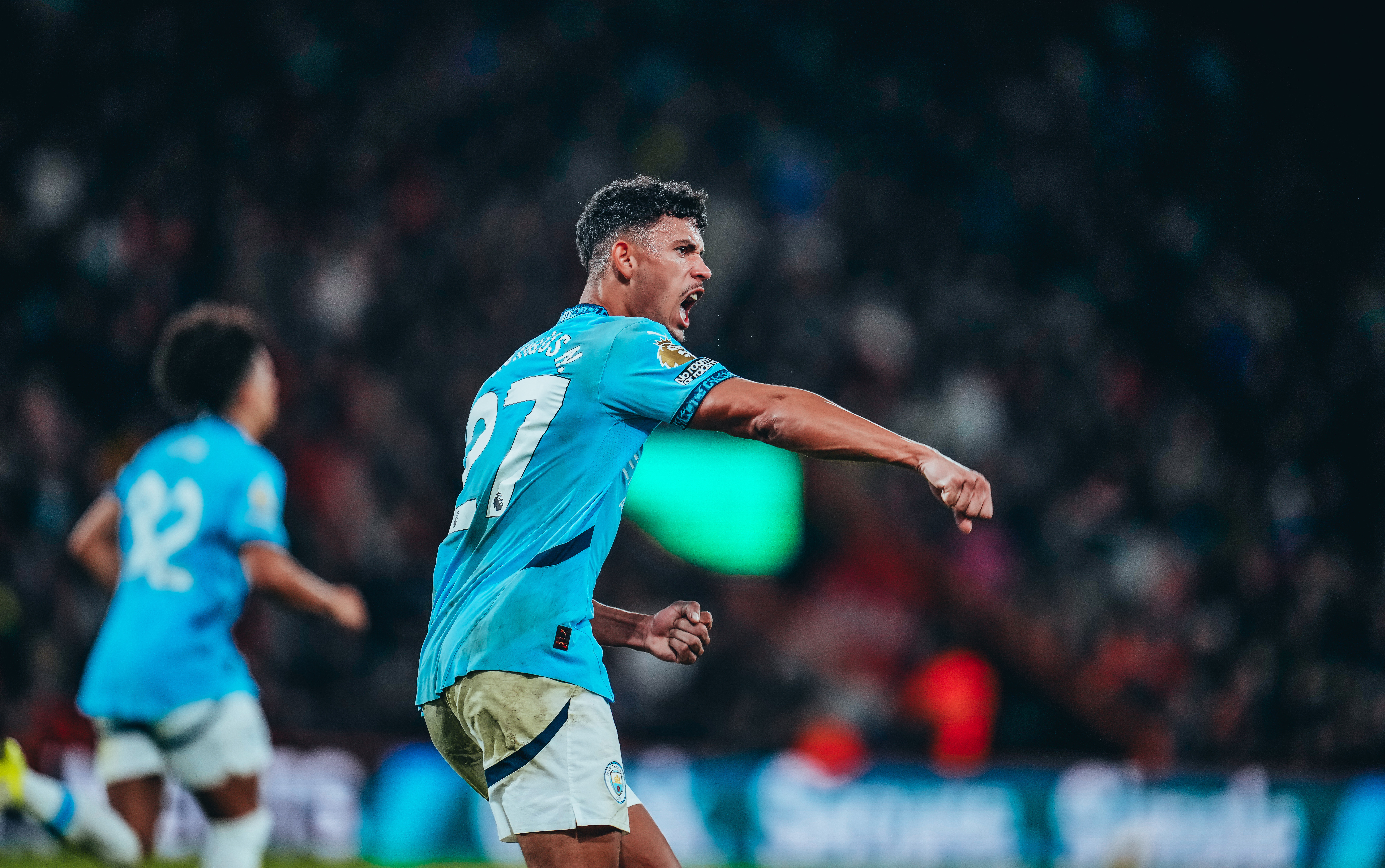 NUNES COMEMORA GOL DE GVARDIOL 