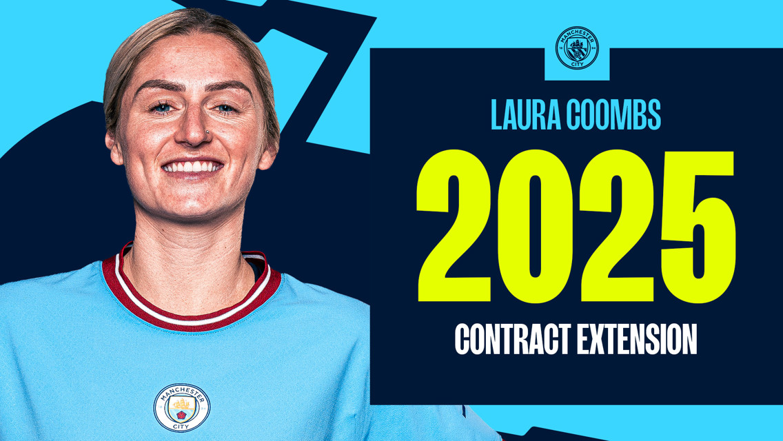 Laura Coombs assina extensão de contrato de dois anos
