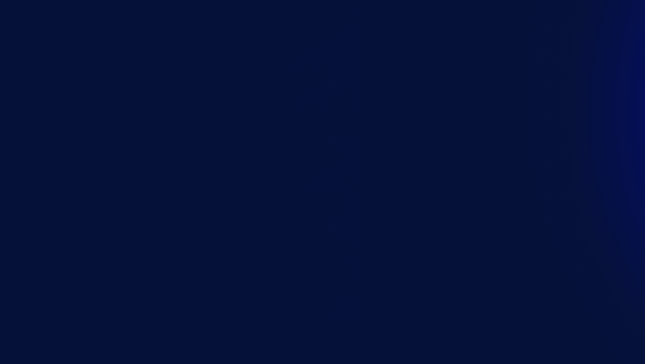 A dark blue gradient background transitioning to a lighter blue on the right side.