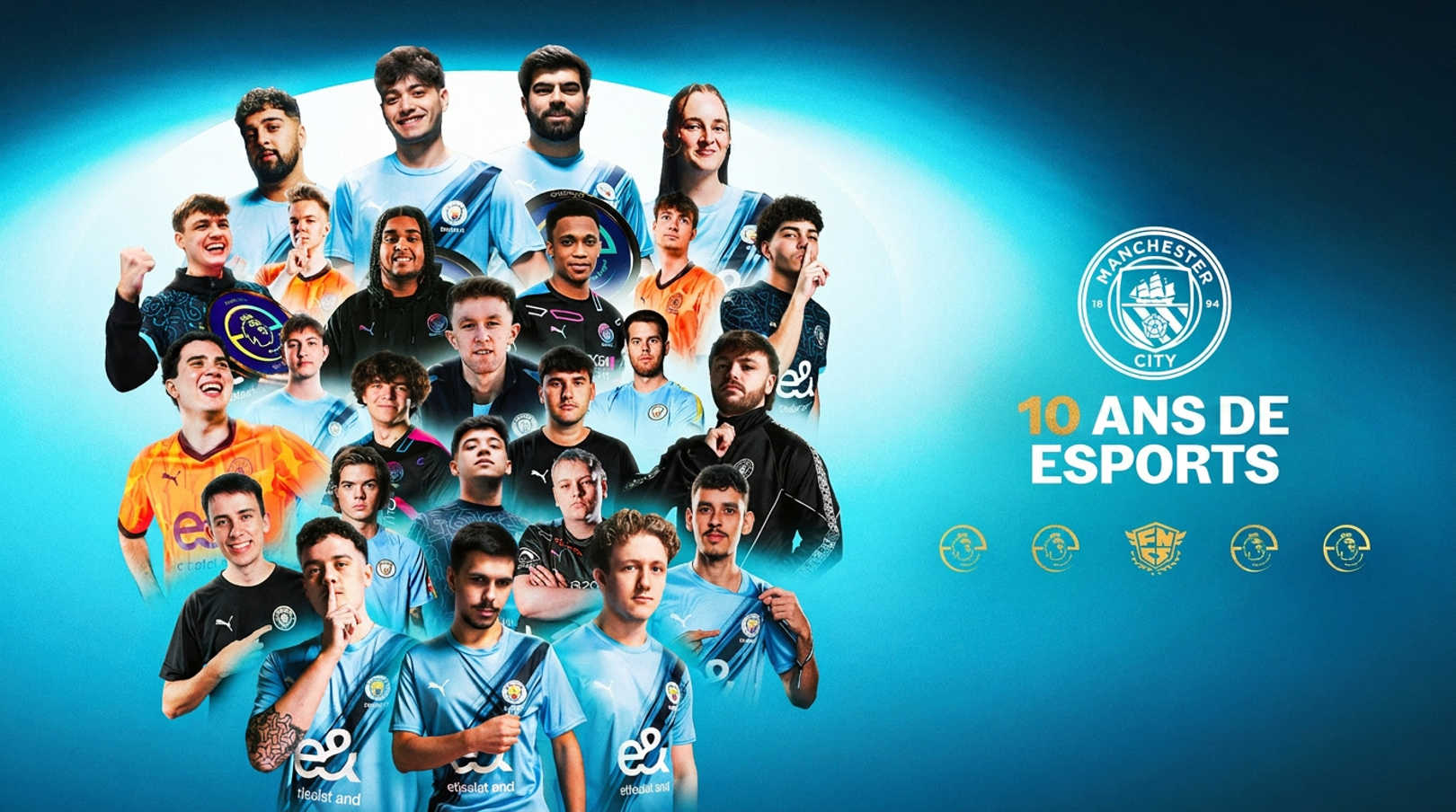 Les 10 ans de succès de l'équipe eSports de Manchester City