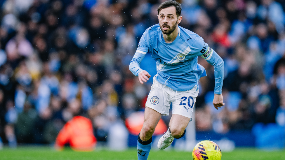 BRILLIANT BERNARDO : Another superb display from the skipper.