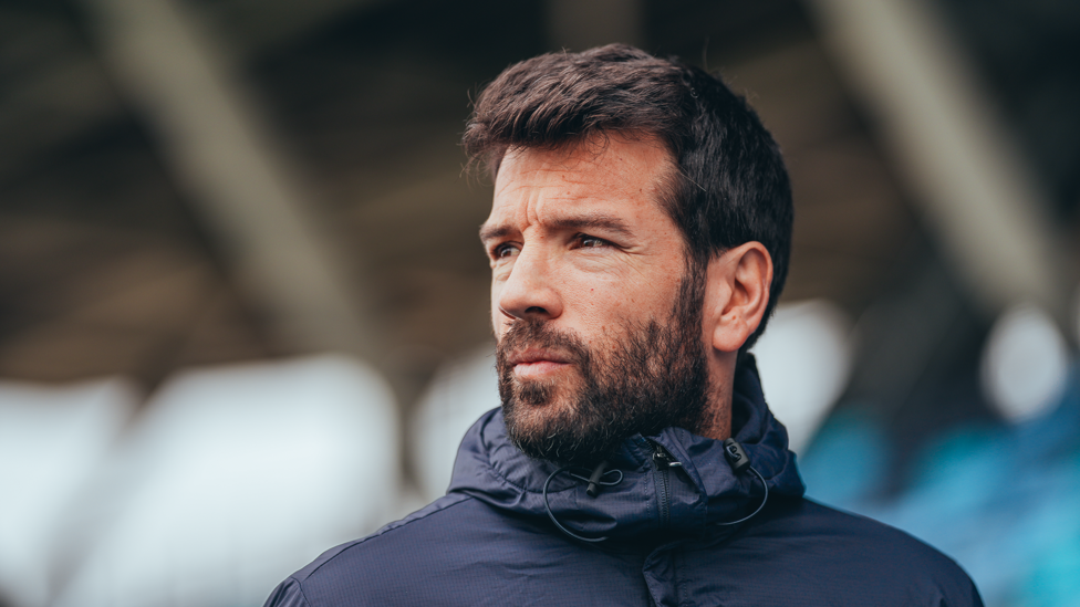 BOSSING IT : Brian Barry-Murphy pictured ahead of City’s 3-1 triumph over Liverpool in February 2023