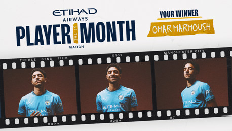 Marmoush named Etihad Player of the Month for March