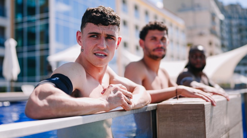 WATER COOLER MOMENT : Phil Foden and Matheus Nunes