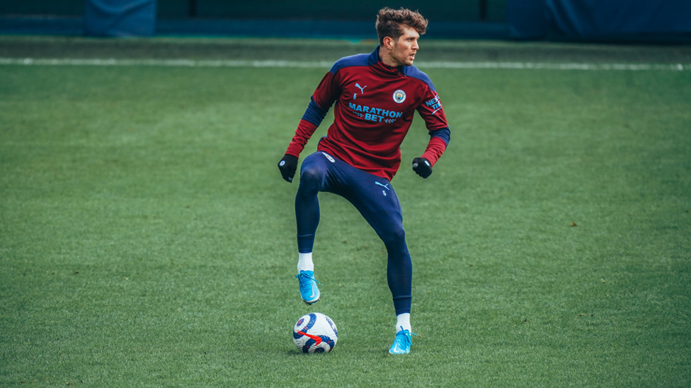 STONES SPIN: John Stones changes direction