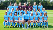 Women's team pose for 2022/23 official photo