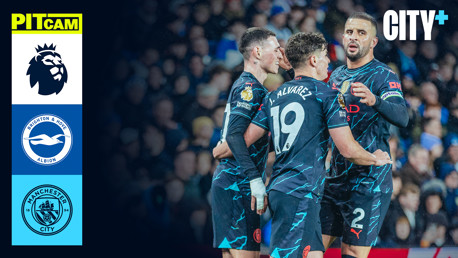 Pitcam highlights: Brighton 0-4 City