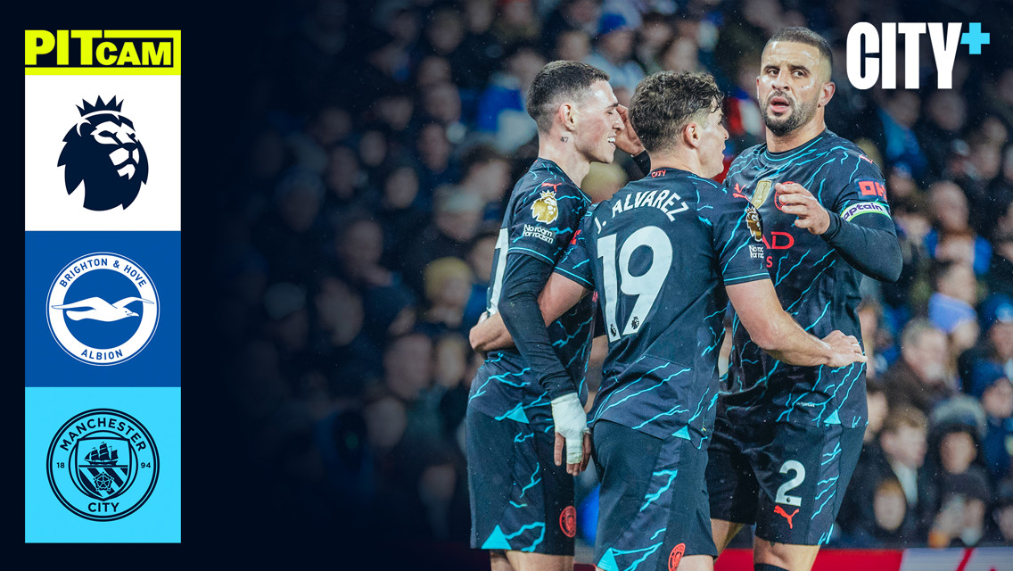 Pitcam highlights: Brighton 0-4 City