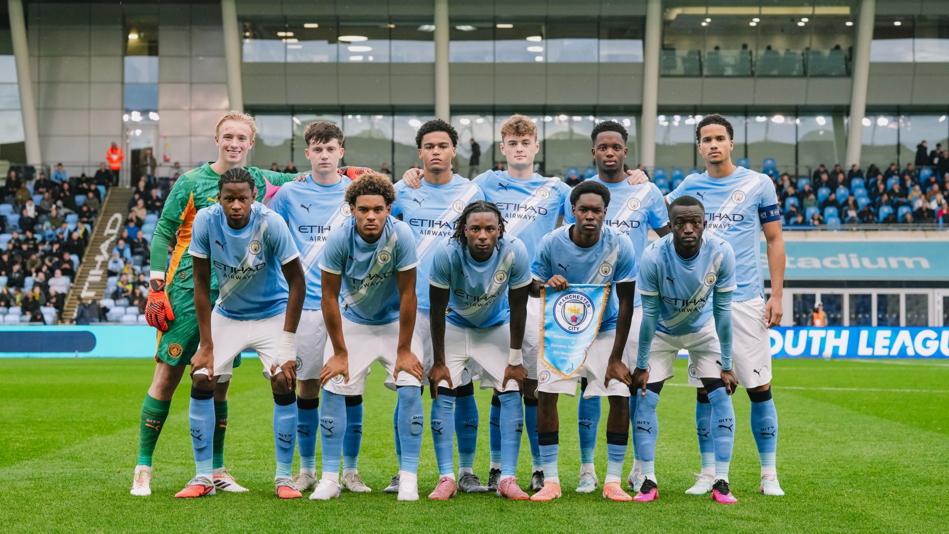 READY FOR ACTION : City's XI to take on Dortmund.
