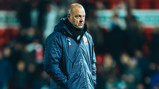 MAN IN CHARGE: Borrell takes centre stage for City with Pep Guardiola absent.