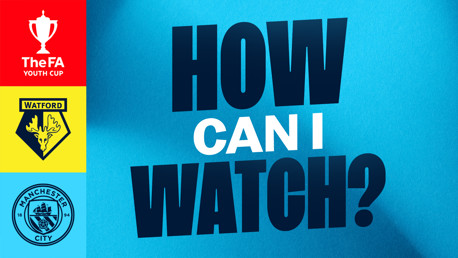 How can I watch City’s FA Youth Cup semi-final on TV?