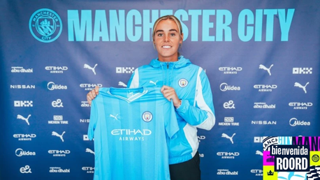El dorsal de Jill Roord con el City
