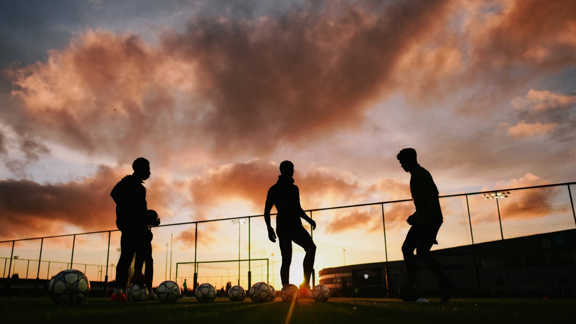 Gallery: Sunset training as Blues prepare for Galatasaray