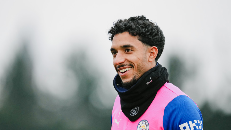 BUILDING : Omar Marmoush ready to put the work in.