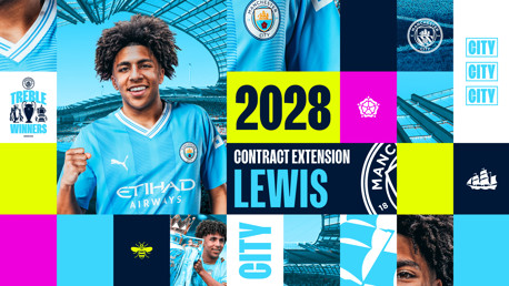 Rico Lewis menandantangani kontrak baru selama lima tahun