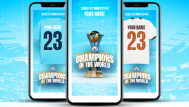 Personalised FIFA Club World Cup Pics