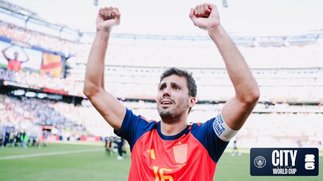 Rodri joins illustrious list of greats after World Cup win