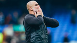 THE BOSS: Applauds the travelling fans.