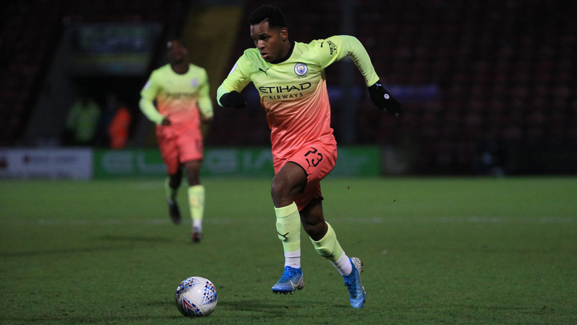 DUTCH COURAGE: Jayden Braaf seeks to take the game to the Iron