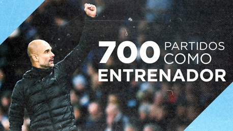 700 partidos oficiales para Pep Guardiola