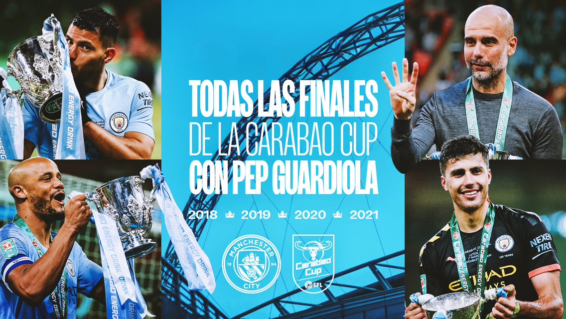 Todas las finales de la Copa de la Liga con Pep Guardiola