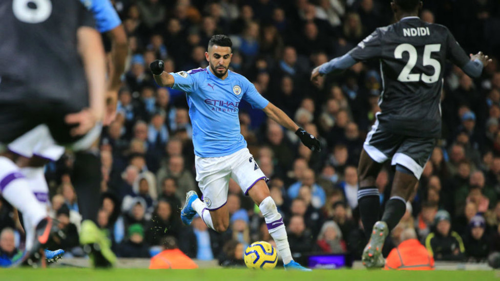Riyad Mahrez, uno de los más destacados frente a su exequipo.