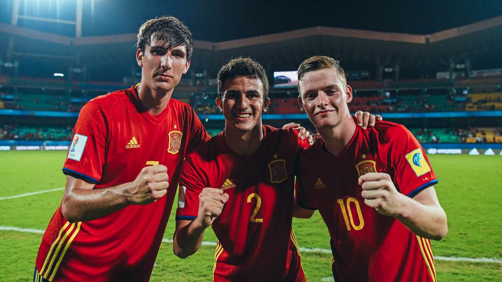 FINALISTS : Spain went all the way to the final of the competition in India, eventually losing to England