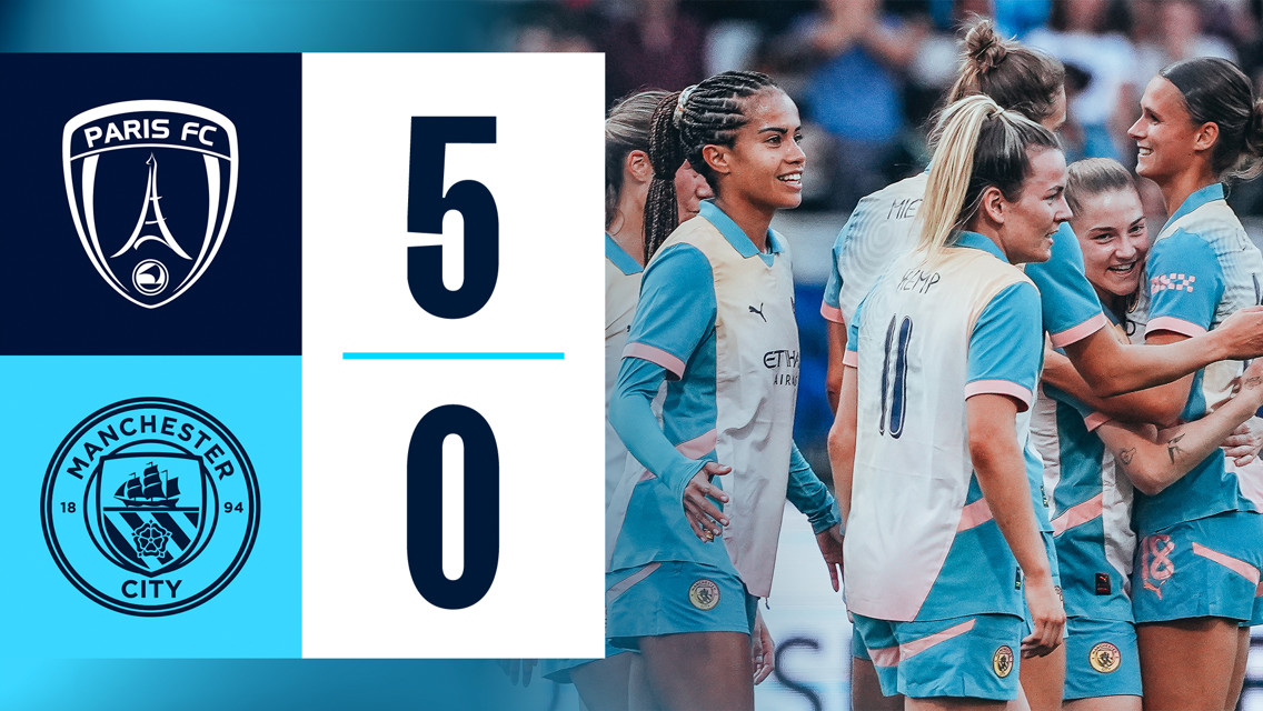 Paris FC 0-5 City: resumen