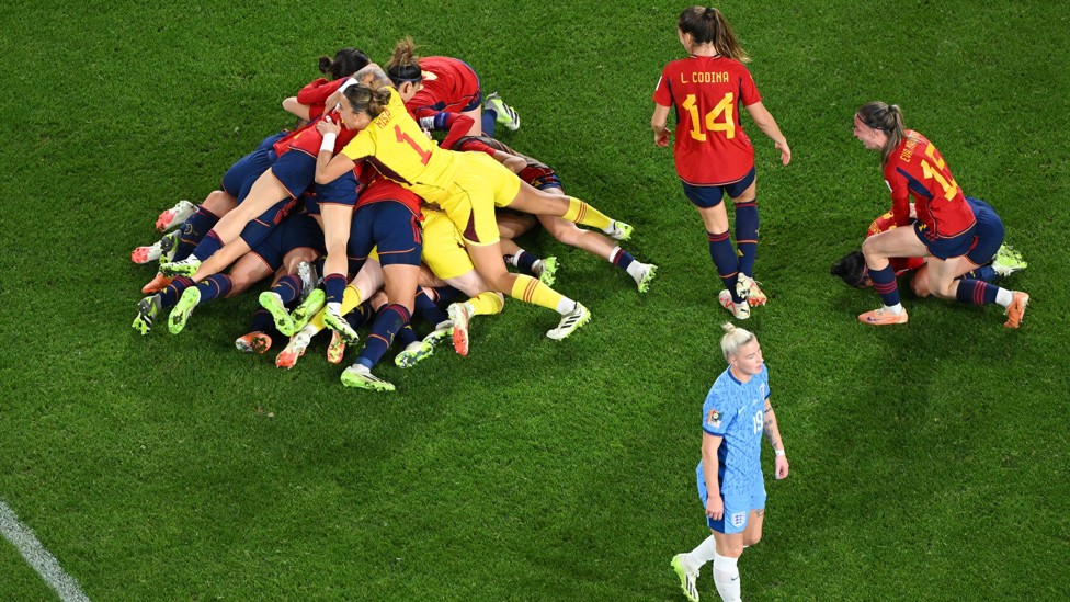 YOUR NEW WORLD CHAMPIONS : Spain are crowned winners of the 2023 World Cup after holding out their 1-0 victory.
