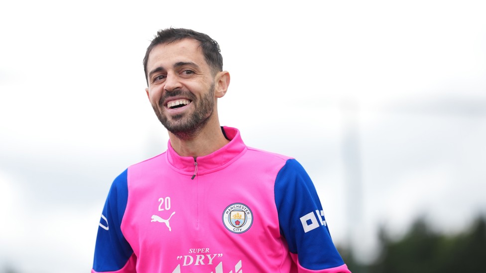 BERNARDO: And this is what it looks like to be the captain of a team that completes a domestic cup double....