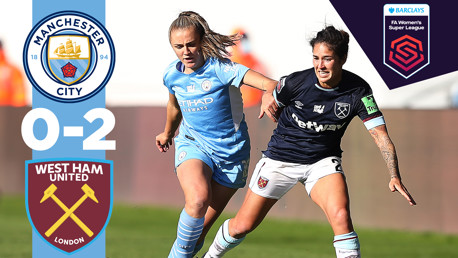 FA WSL highlights: City 0-2 West Ham