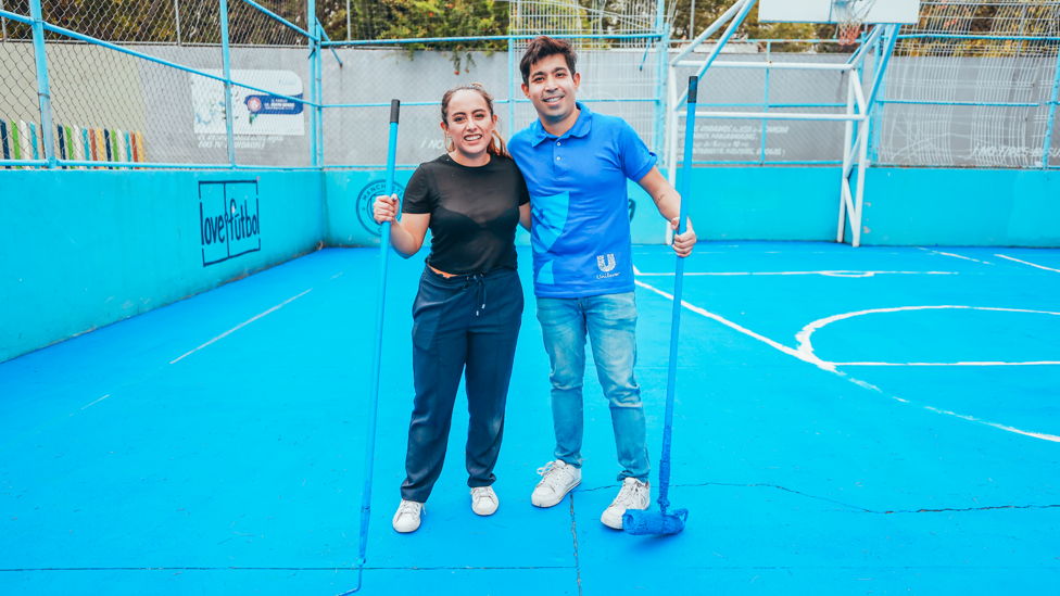 Rexona : Staff local de Unilever participó en la jornada.