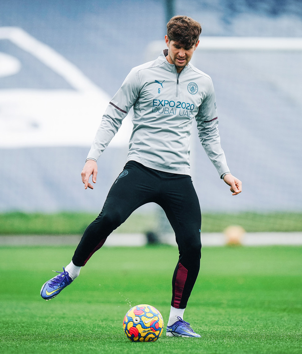 DEFENSIVE ROCK : John Stones sharpens up