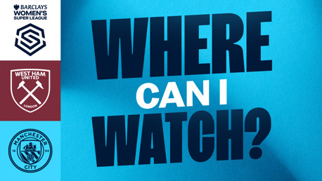 Where can I watch West Ham v City?