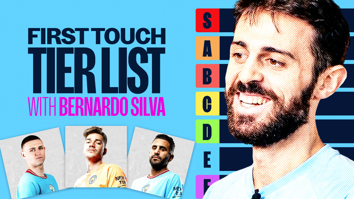 Bernardo Silva's first touch tier list
