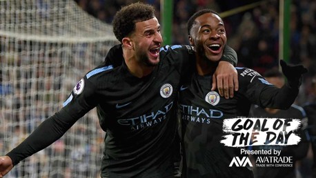 Goal of the Day: Sterling v Huddersfield, 2017
