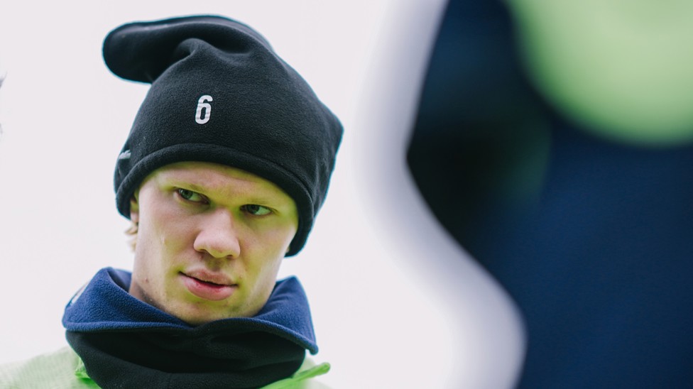 FOCUSED: Erling listens up