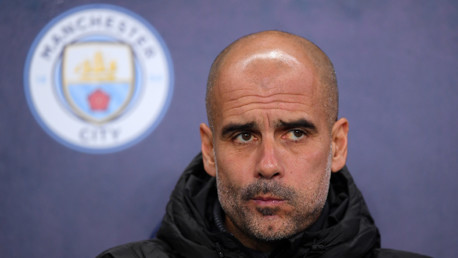 MANAGER'S NOTES: Pep Guardiola watches on