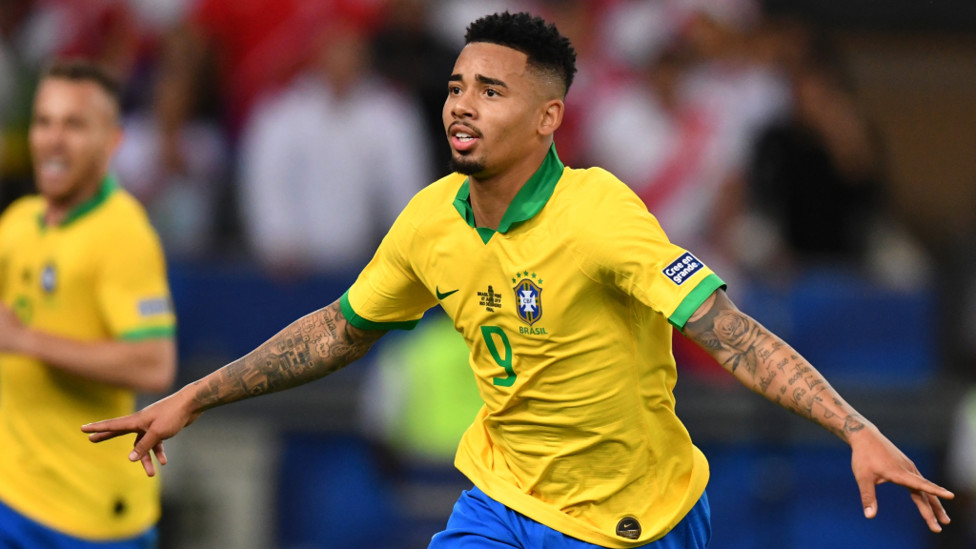 FAB GAB : Gabriel Jesus bagged a goal and an assist in the Copa America Final