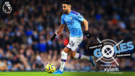 Riyad Mahrez: todos los goles