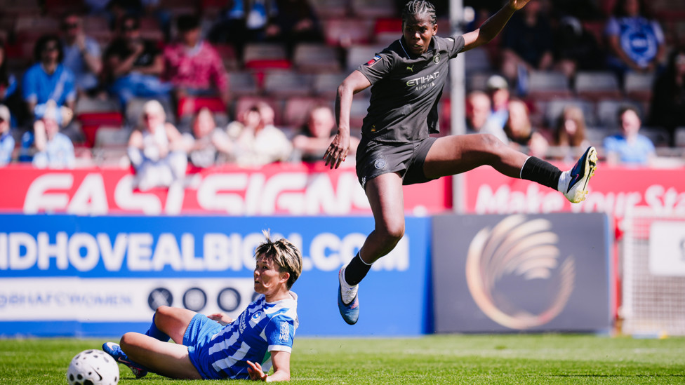 One back : Bunny Shaw netting her 19th WSL goal of the season